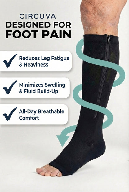 Premium Hemp Infused Compression Sock