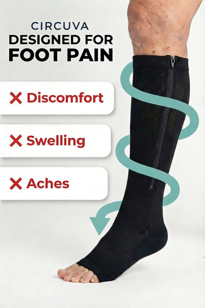 Premium Hemp Infused Compression Sock
